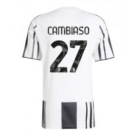 Pánské fotbalový oblečení Juventus Andrea Cambiaso #27 Domácí košile 2025-26 Krátkým Rukávem